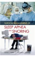 Surgical Management of Sleep Apnea and Snoring