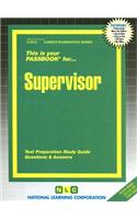 Supervisor: Test Preparation Study Guide, Questions & Answers: Test Preparation Study Guide, Questions & Answers