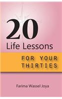 20 Life Lessons for your 30s
