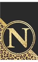 Letter N Notebook
