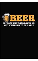 Beer Is Proof That God Loves Us And Wants Us To Be Happy