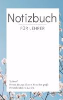 Notizbuch für Lehrer: A5 dotgrid I Lehrer I Notizbuch I Geschenk I Lehrerkalender I Schulplaner