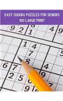 100 Easy Sudoku Puzzles For Seniors