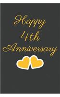 Happy 4th Anniversary