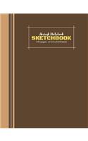Amiesk Notebook - Sketch Book - 140 pages (7.44 x 9.69 inch)