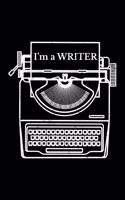 I'm a Writer: Blank Paper Sketch Book - Artist Sketch Pad Journal for Sketching, Doodling, Drawing, Painting or Writing