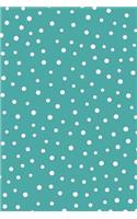 Trendy Polka Dots Design Notebook