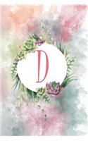 D: Customized 6x9 Inch Matte Softcover Paperback Notebook Journal With 120 Blank Lined Pages