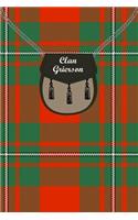 Clan Grierson Tartan Journal/Notebook