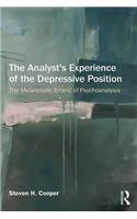 The Analyst's Experience of the Depressive Position