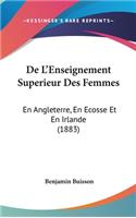 de L'Enseignement Superieur Des Femmes