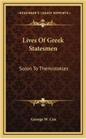 Lives of Greek Statesmen