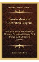 Darwin Memorial Celebration Program