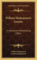 William Shakespeare's Sonette