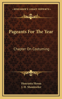 Pageants For The Year