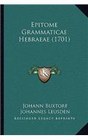 Epitome Grammaticae Hebraeae (1701)