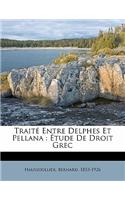 Traité entre Delphes et Pellana