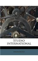 Studio internationa, Volume 11-13