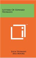 Letters of Edward Yeomans