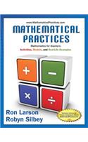 Mathematical Practices, Mathematics for Teachers: Activities, Models, and Real-Life Examples