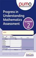 PUMA Test 2, Summer Pk10 (Progress in Understanding Mathematics Assessment)