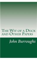 The Wit of a Duck and Other Papers