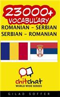 23000+ Romanian - Serbian Serbian - Romanian Vocabulary