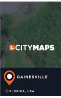 City Maps Gainesville Florida, USA