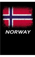 Norway Flag Notebook