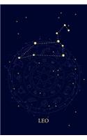 Leo Notebook: Zodiac Notebook(190016 00016)