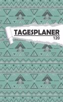 Tagesplaner Art Deco Abstraktes Muster: Eleganter Terminplaner I DIN A5 I 120 Seiten I Tageskalender I Organizer für Schüle, Uni und Büro(1 Abstrakte Tagesplaner)