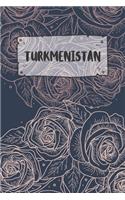 Turkmenistan: Ruled Travel Diary Notebook or Journey Journal - Lined Trip Pocketbook for Men and Women with Lines