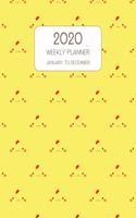 2020 Weekly Planner January to December
