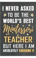 I Never Asked To Be The World's Best Montessori Teacher But Here I Am Absolutely Crushing It