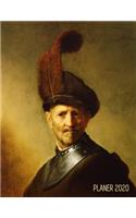 Rembrandt Tagesplaner 2020: Alter Mann in Militärkostüm - Agenda Planer 2020: Top organisiert durchs Jahr! - Planer Kalender 2020 mit Wochenansicht - Niederländischer Meister -(55 Jahresplaner 2020)