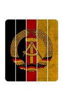 DDR Flaggen Notizbuch