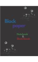 Black paper Notebook & Sketchbook