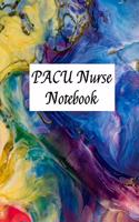 PACU Nurse Notebook: Blank Line Journal / Writing Pad / Diary for Post-Anesthesia Care Unit Nurse