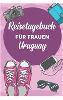 Reisetagebuch für Frauen Uruguay: 6x9 Reise Journal I Notizbuch mit Checklisten zum Ausfüllen I Perfektes Geschenk für den Trip nach Uruguay für jeden Reisenden