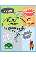 Blank Comic Notebooks for Kids