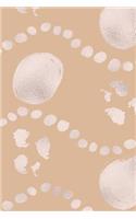 Cute Pattern Rose Gold Sketchbook 7
