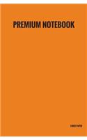 Premium Notebook - Lined Paper