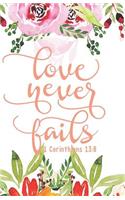 Love Never Fails 1 Corinthians 13