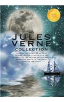 The Jules Verne Collection (5 Books in 1) Around the World in 80 Days, 20,000 Leagues Under the Sea, Journey to the Center of the Earth, From the Earth to the Moon, Around the Moon (1000 Copy Limited Edition)