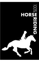 Horse Riding Notebook