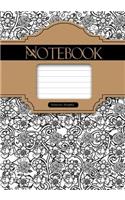 Notebook, Ornament 7 x 10, 50 Sheet