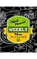 Meal Planner Weekly Menu Planner: Weekly Meal Planner