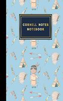 Cornell Notes Notebook: Cornell Method Notebook, Cornell Note Taking System Book, Note Taking Notebook, Cute Cowboys Cover, 8.5" x 11", 200 pages(41 Cornell Notes Notebook)