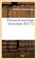 Éléments de Minéralogie Docimastique