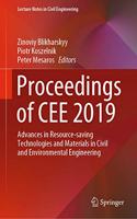 Proceedings of Cee 2019